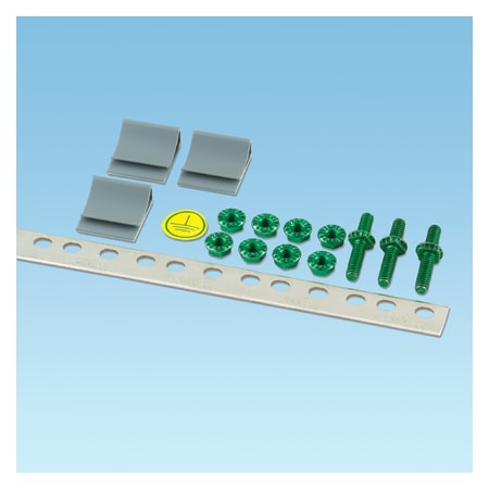 Panduit Grounding Strip Kit, One, 73.45" (1.9m) Length, 42 RU, RGS134B42-1 RGS134B42-1